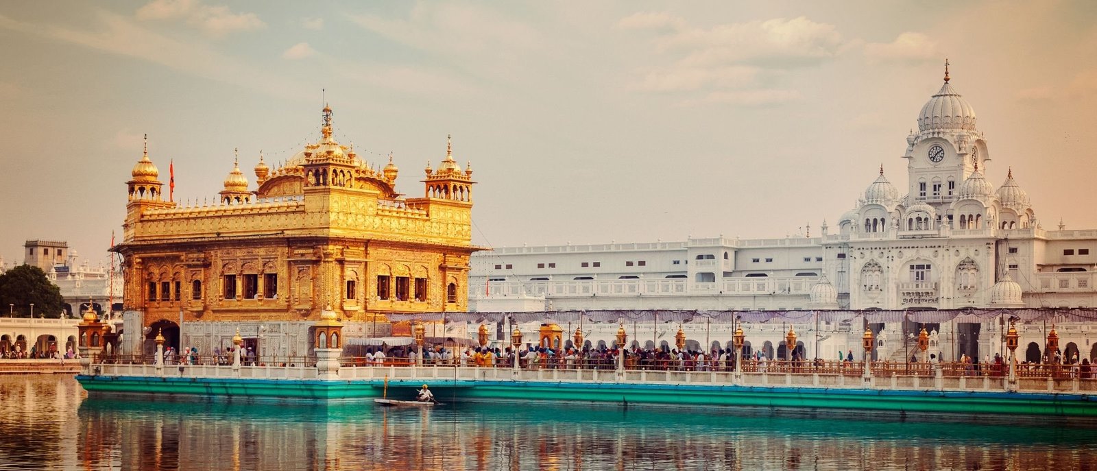 Sri Harimandir Sahib, the Golden Temple, at Amritsar